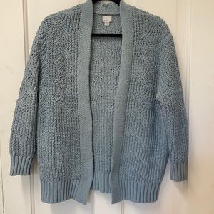 New day. Cardigan size medium